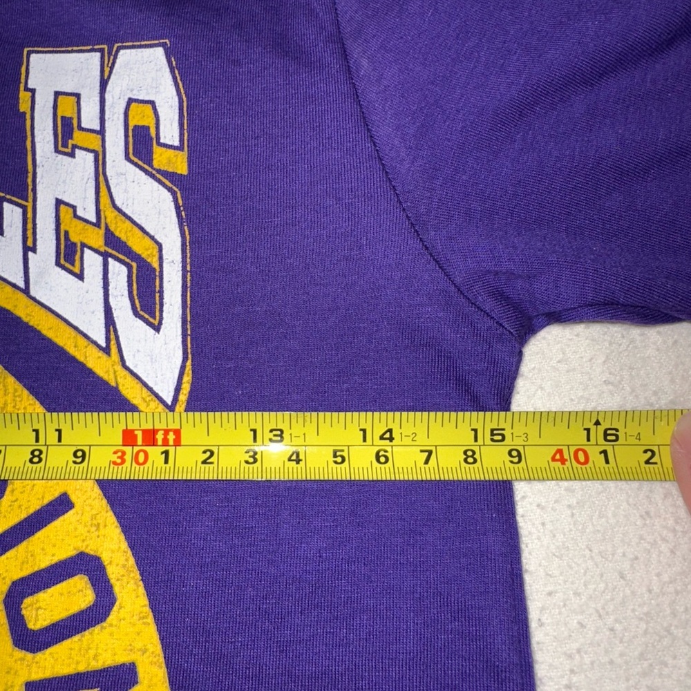 Kids LA Lakers Medium Size 8 / 10 - Short-Sleeve NBA Tee T-shirt NWT, Purple - Picture 2 of 8